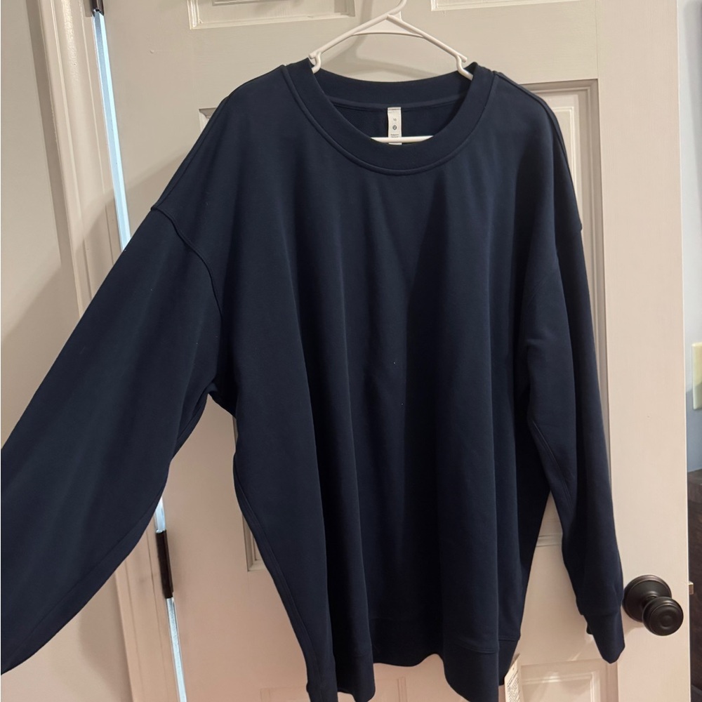 lululemon athletica Navy Crewneck Sweatshirt